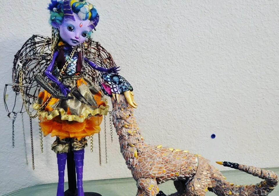 I make custom dolls and accessories